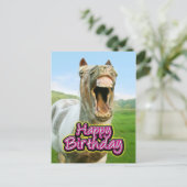 Happy Birthday Briefkaart (Staand voorkant)
