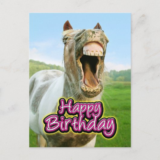 Happy Birthday Briefkaart (Voorkant)