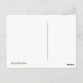 Happy Birthday Briefkaart (Achterkant)