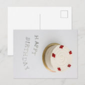 Happy Birthday Briefkaart (Voorkant / Achterkant)