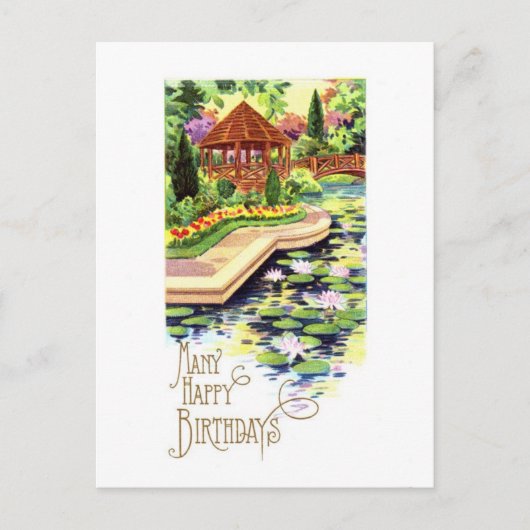  Happy Birthday Briefkaart (Voorkant)