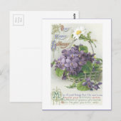  Happy Birthday Briefkaart (Voorkant / Achterkant)