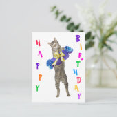 Happy Birthday Briefkaart (Staand voorkant)