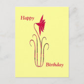 Happy Birthday Briefkaart (Voorkant)