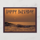 Happy Birthday Briefkaart (Voorkant)