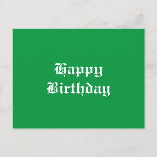 Happy Birthday Briefkaart