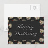 Happy Birthday Briefkaart (Voorkant / Achterkant)