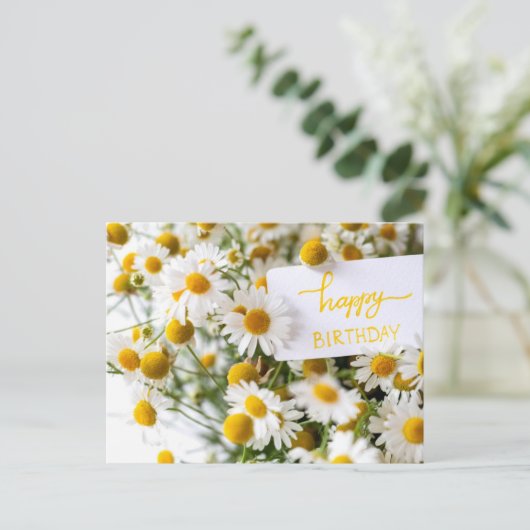 HAPPY BIRTHDAY BRIEFKAART (Staand voorkant)