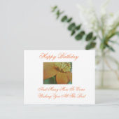 Happy Birthday Briefkaart (Staand voorkant)