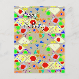 Happy Birthday Briefkaart