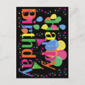 Happy Birthday Briefkaart (Voorkant)