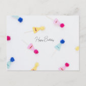 Happy Birthday Briefkaart (Voorkant)