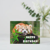 Happy Birthday Briefkaart (Staand voorkant)