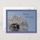 Happy Birthday Briefkaart (Voorkant / Achterkant)