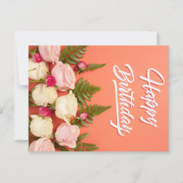 HAPPY BIRTHDAY BRIEFKAART