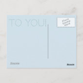 Happy Birthday Briefkaart (Achterkant)