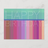 Happy Birthday Briefkaart (Voorkant)