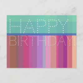 Happy Birthday Briefkaart