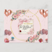 Happy Birthday Briefkaart (Voorkant)