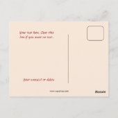  Happy Birthday Briefkaart (Achterkant)