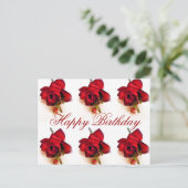 Happy Birthday_ Briefkaart (Staand voorkant)