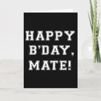Happy Birthday briefkaart
