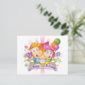 Happy Birthday Briefkaart (Staand voorkant)