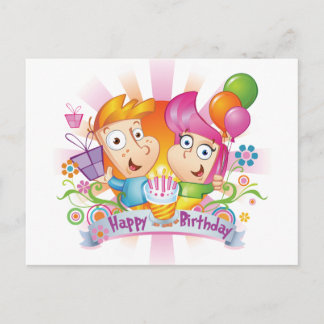 Happy Birthday Briefkaart