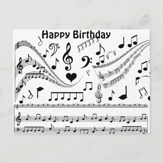 Happy Birthday_ Briefkaart (Voorkant)