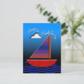 Happy Birthday Briefkaart (Staand voorkant)