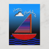 Happy Birthday Briefkaart (Voorkant)