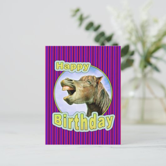 Happy Birthday Briefkaart (Staand voorkant)