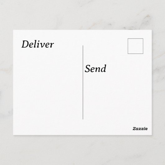 Happy Birthday Briefkaart (Achterkant)