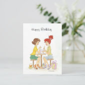 Happy Birthday Briefkaart (Staand voorkant)