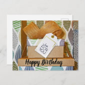 Happy Birthday  Briefkaart (Voorkant / Achterkant)