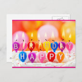 Happy Birthday Briefkaart