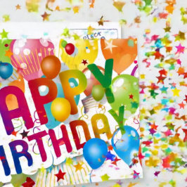 Happy Birthday Briefkaart