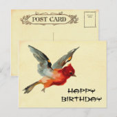  Happy Birthday Briefkaart (Voorkant / Achterkant)