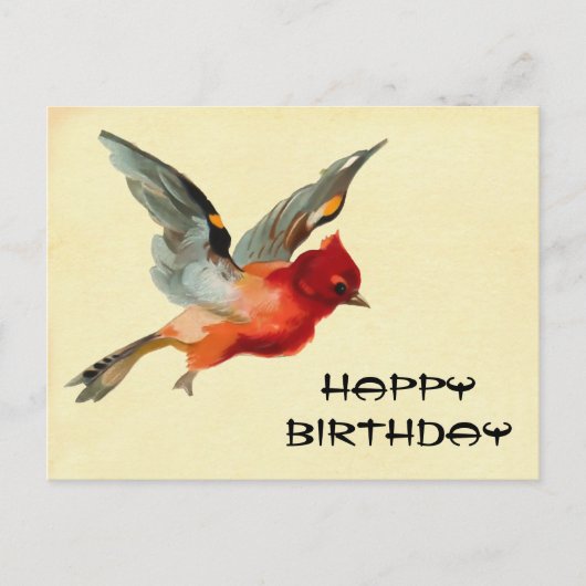  Happy Birthday Briefkaart (Voorkant)