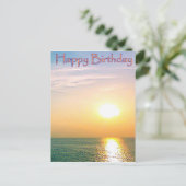 Happy Birthday Briefkaart (Staand voorkant)