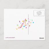 Happy Birthday Briefkaart (Achterkant)