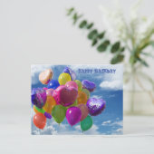 Happy Birthday Briefkaart (Staand voorkant)