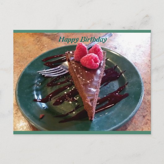 Happy Birthday Briefkaart (Voorkant)