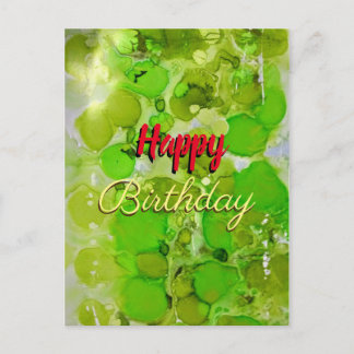 Happy Birthday Briefkaart