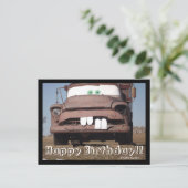 Happy Birthday Briefkaart (Staand voorkant)