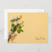 HAPPY BIRTHDAY BRIEFKAART (Voorkant / Achterkant)