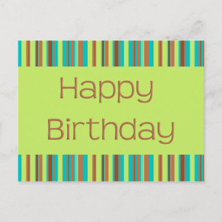 Happy Birthday Briefkaart