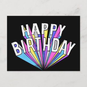 Happy Birthday Briefkaart
