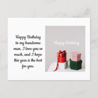 Happy Birthday Briefkaart