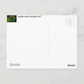 Happy Birthday Briefkaart (Achterkant)